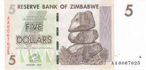 5 Dollar 2007
